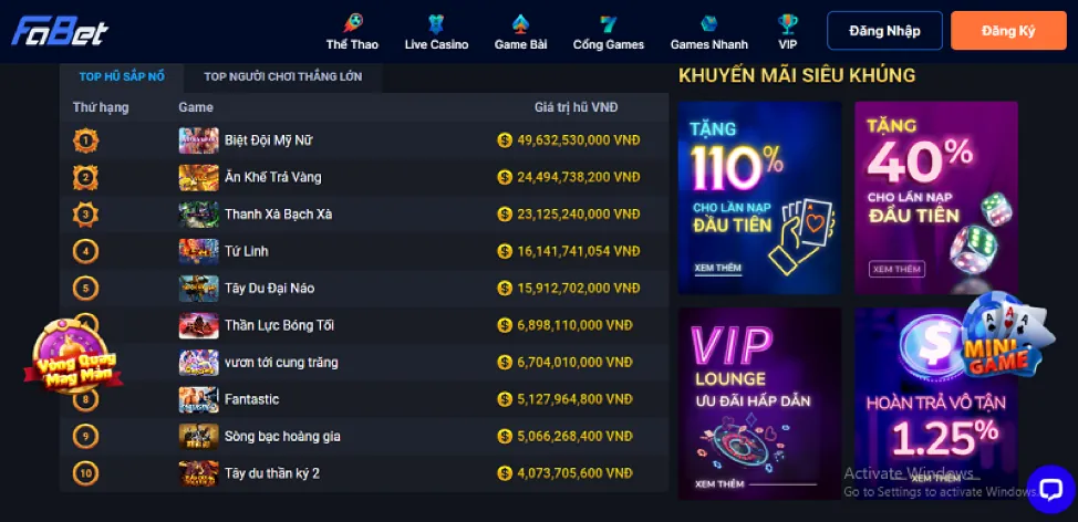Quy trình rút tiền abc8 bet